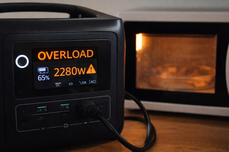 Why Many “2000W” Power Stations Fail Microwave Tests (Spec vs Reality)