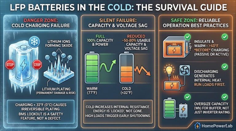 LFP Batteries in Cold Weather: Why They Fail and How to Use Them Safely