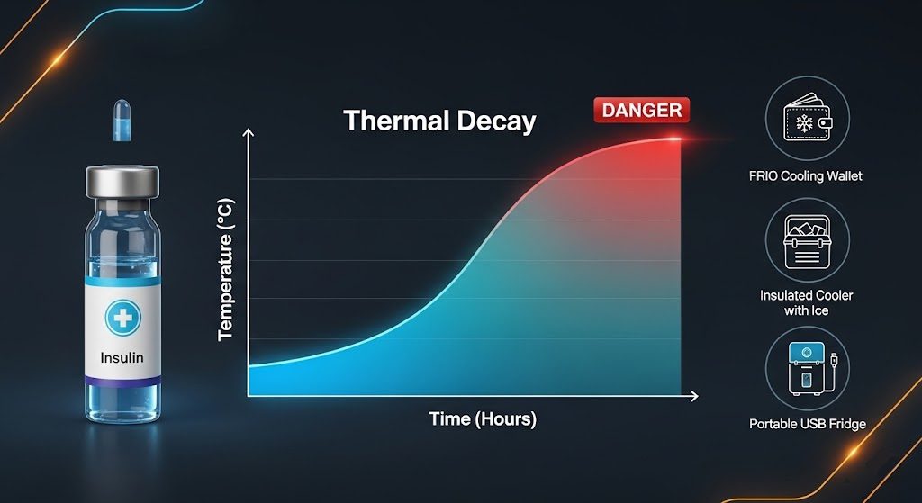 Thermal Defense: Simulating Insulin Decay in Grid-Down & Extreme Heat Scenarios