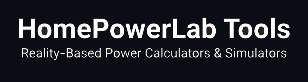 HomePowerLab Tools