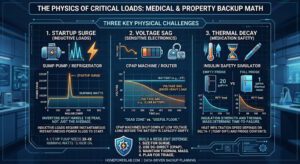 The Physics of Critical Loads - Medical & Property Backup Math